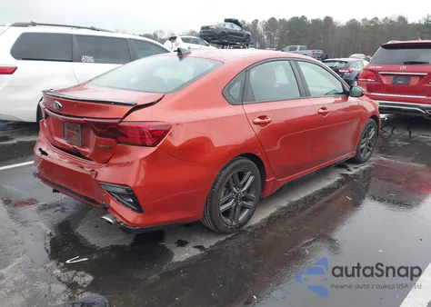 2020 Kia Forte Gt-Line z USA, uszkodzony, nr VIN 3KPF34AD2LE168647